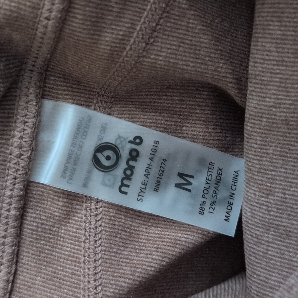 NEW Mono B Ribbed Leggings - Picture 3 of 3